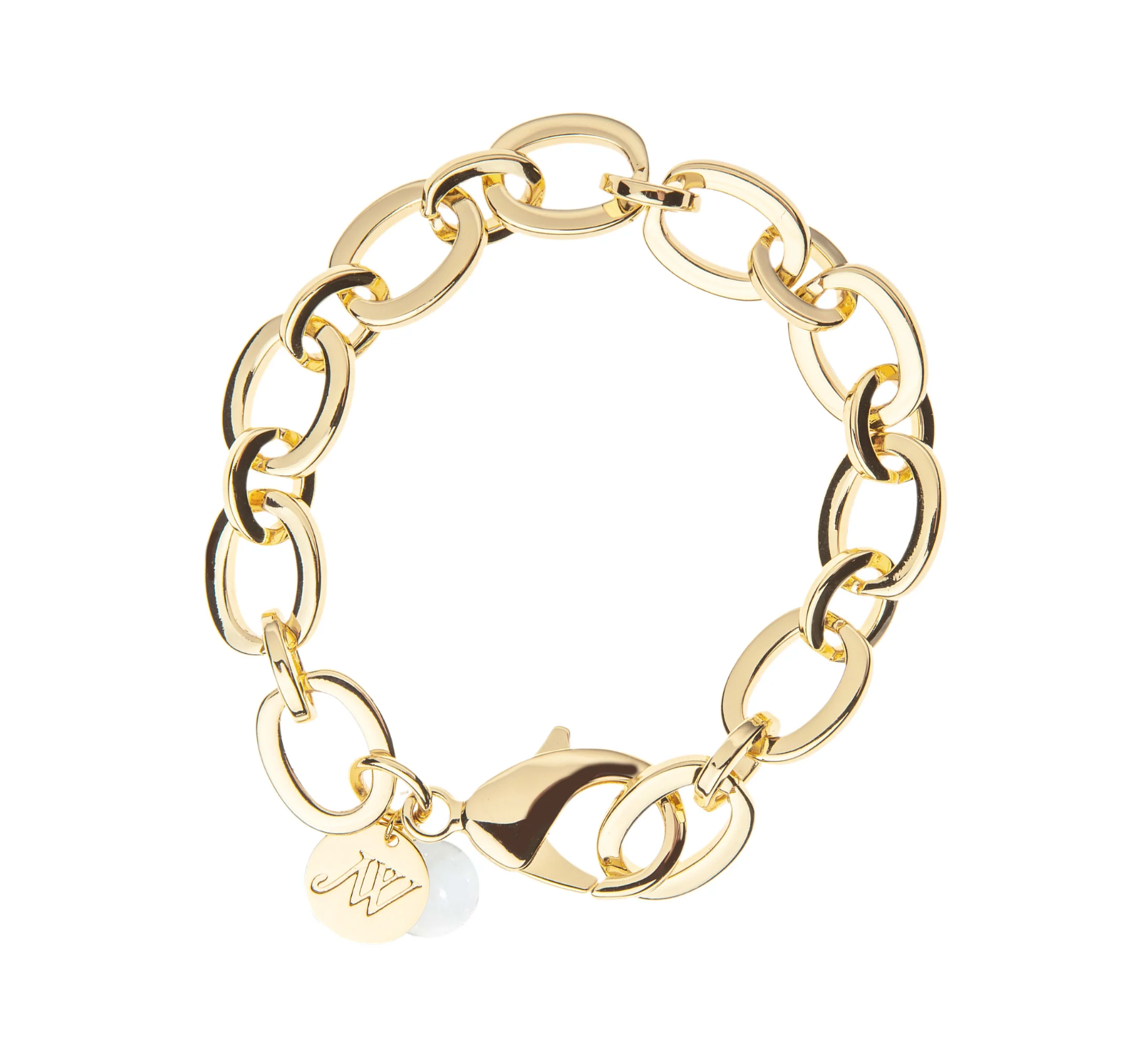 JANE WIN Chunky Link Chain Bracelet