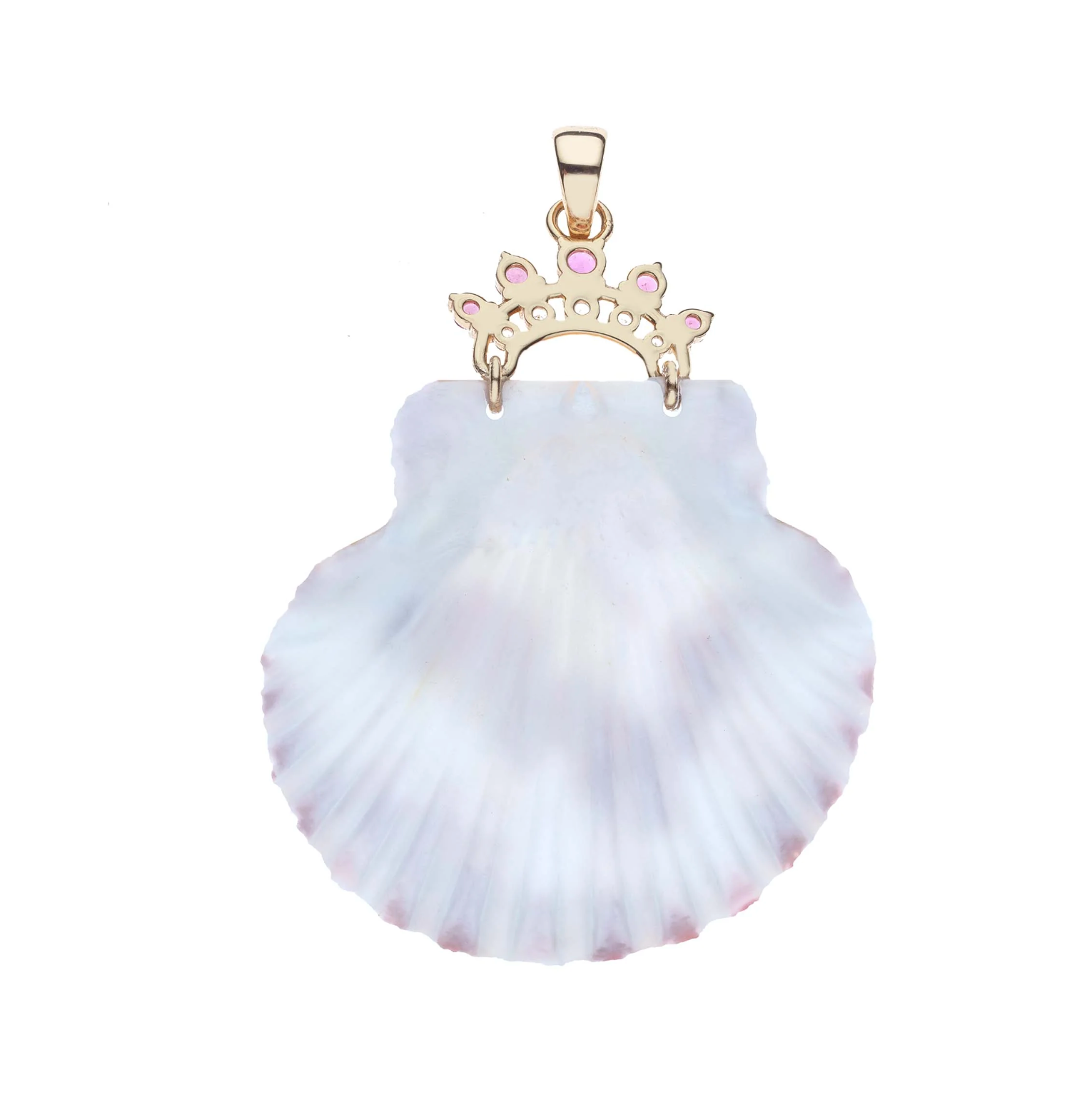 JANE WIN Inspiration Queen of the Sea Pendant w/ 18"Drawn Link Chain