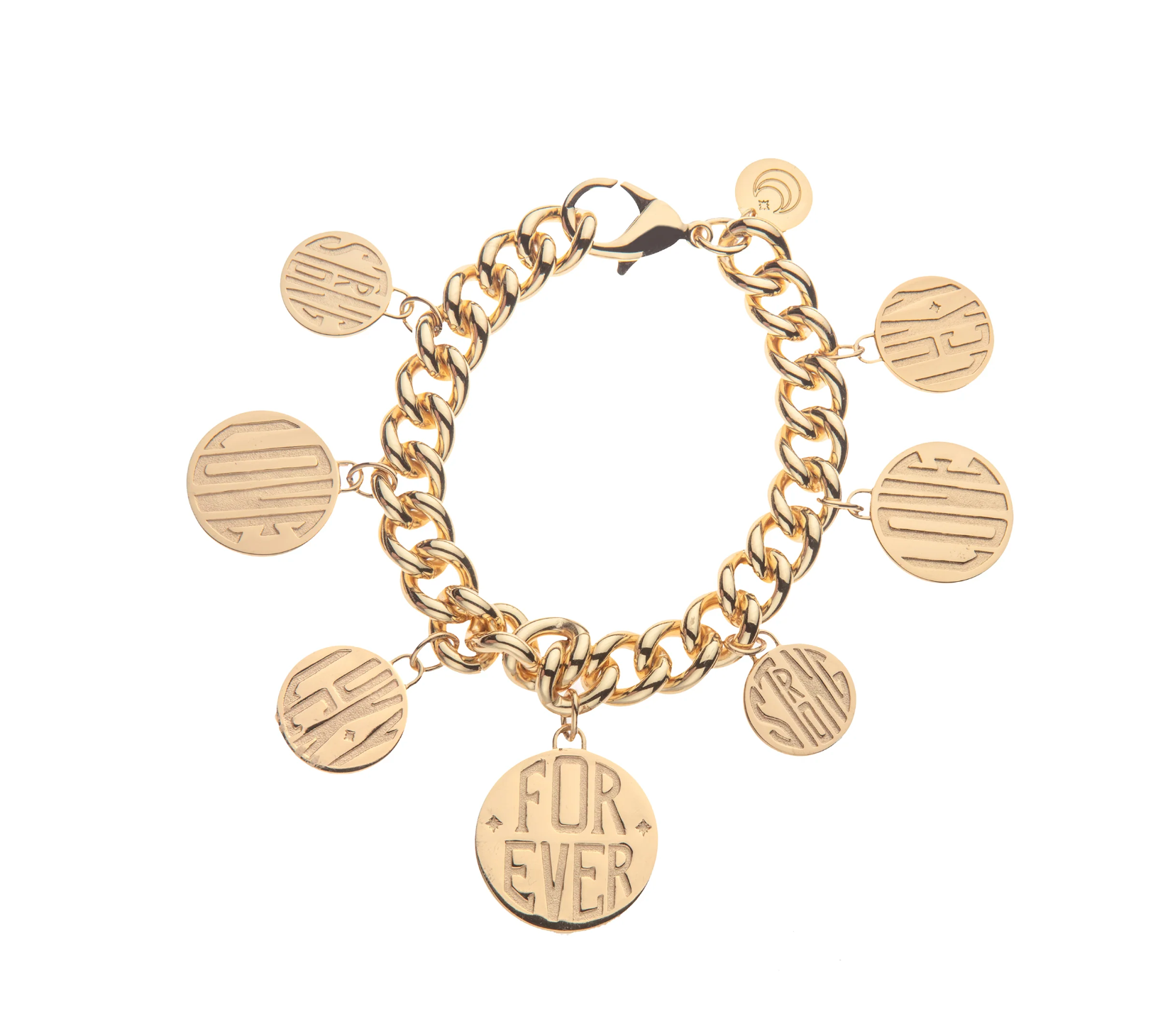JANE WIN Lucky Lost Treasure Coin Bracelet