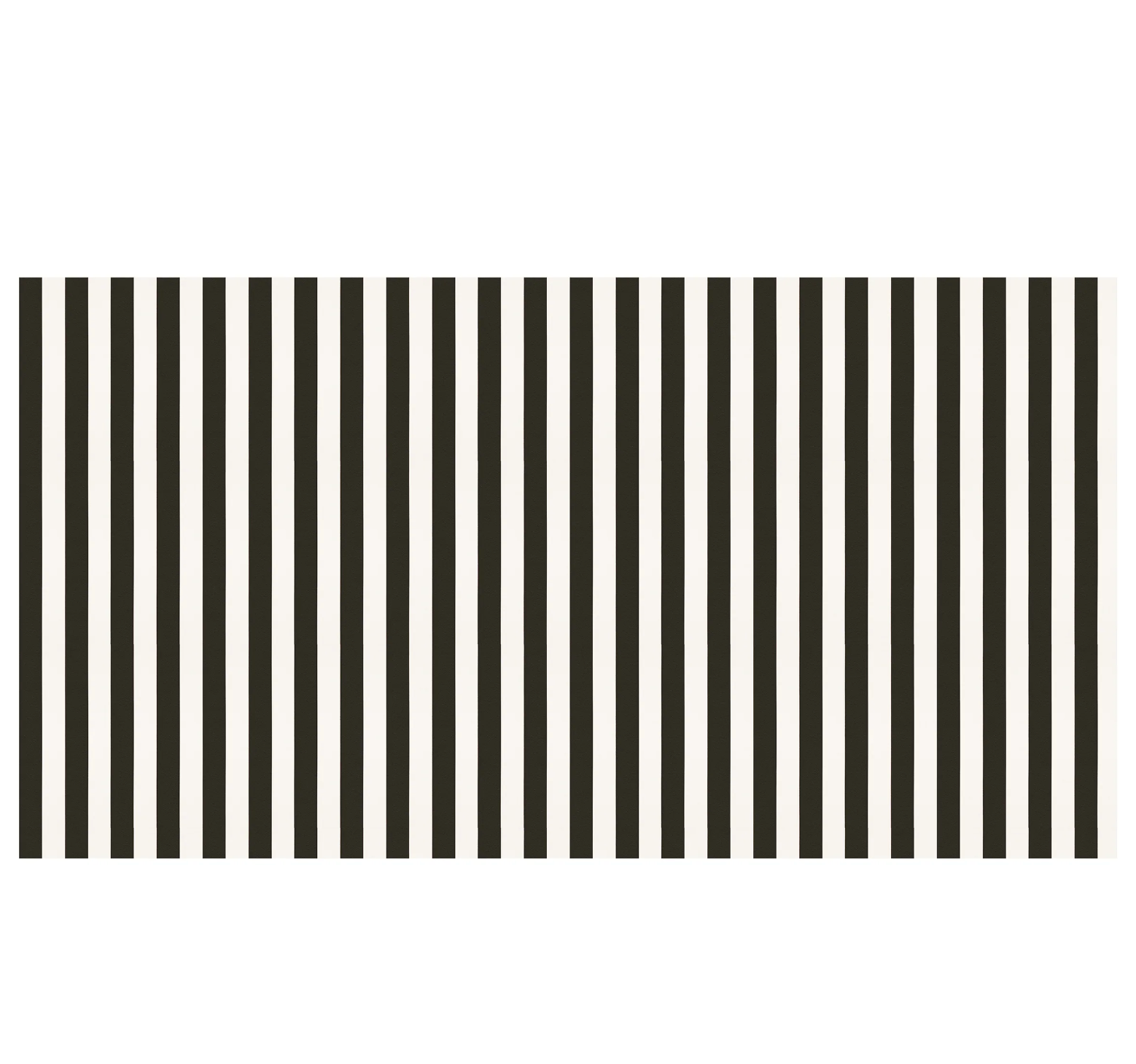 HALLOWEEN Black Striped Tablecloth
