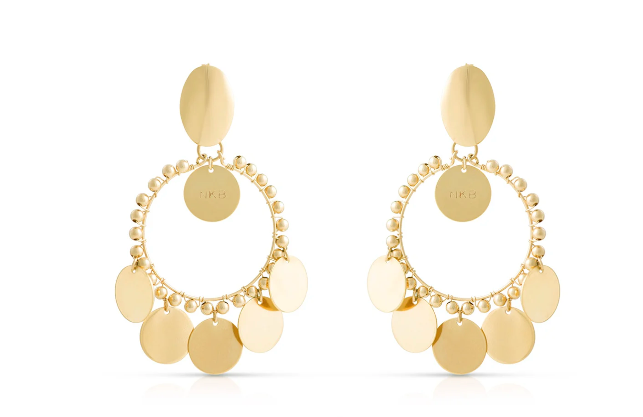 NIKKI BIEDES Kira Hoops Small