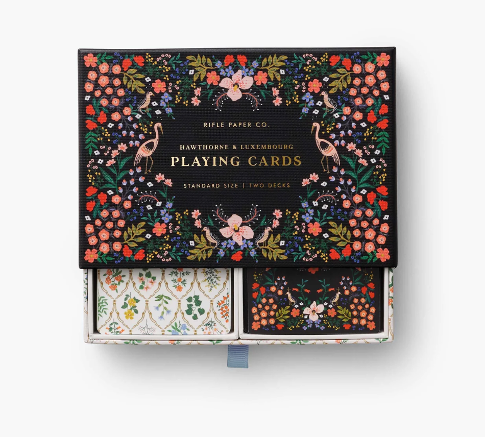 RIFLE PAPER CO. Playing Cards Luxembourg