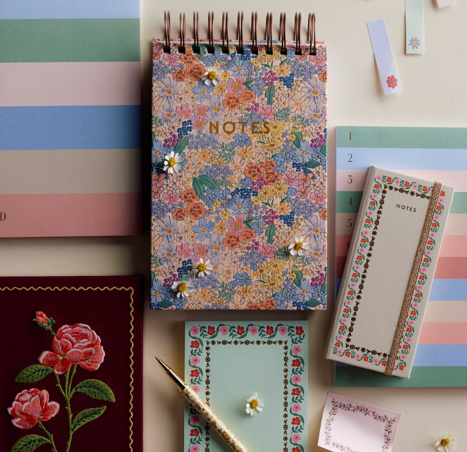 RIFLE PAPER CO. Desktop Spiral Notepad Mimi
