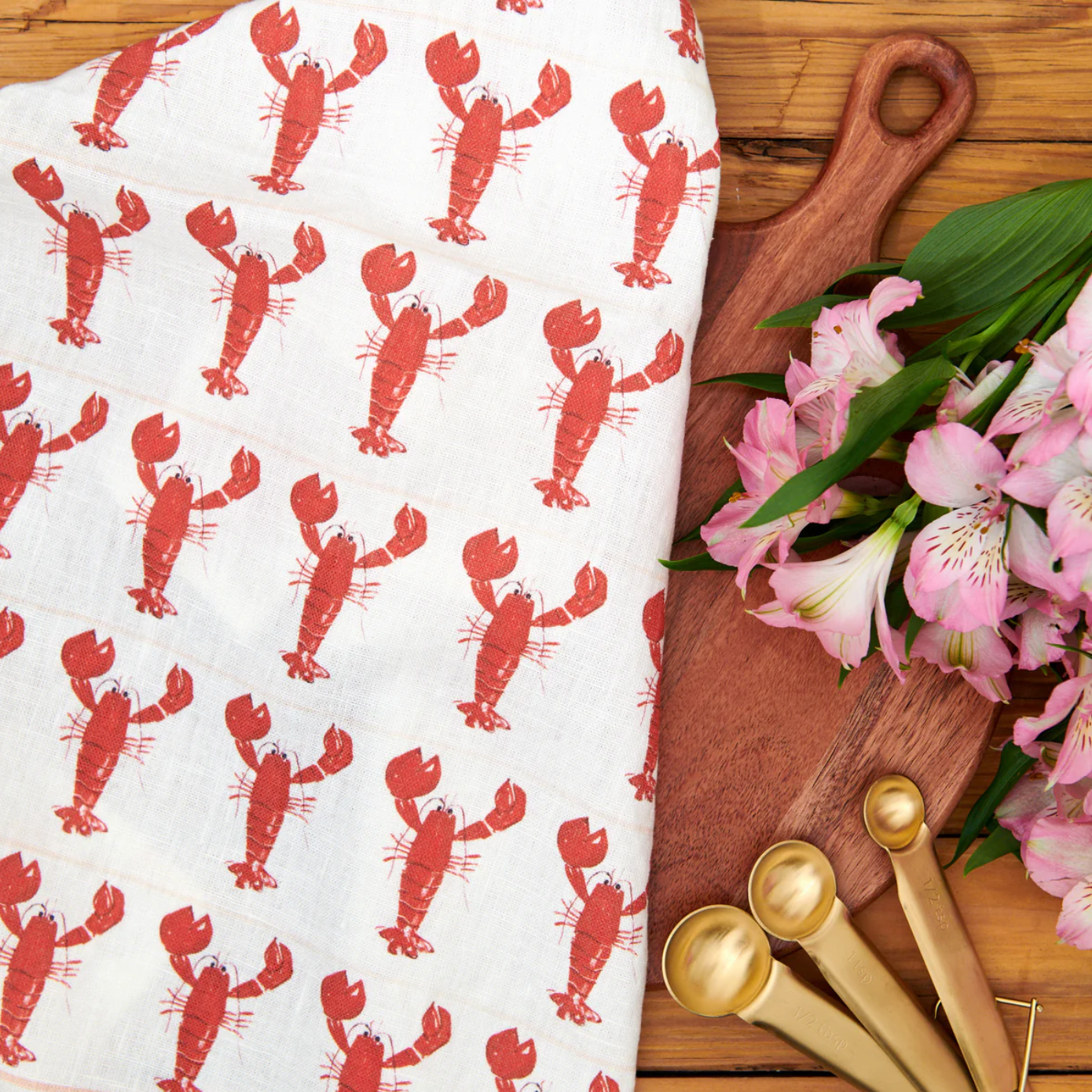 Kitchen Towel Lobsters