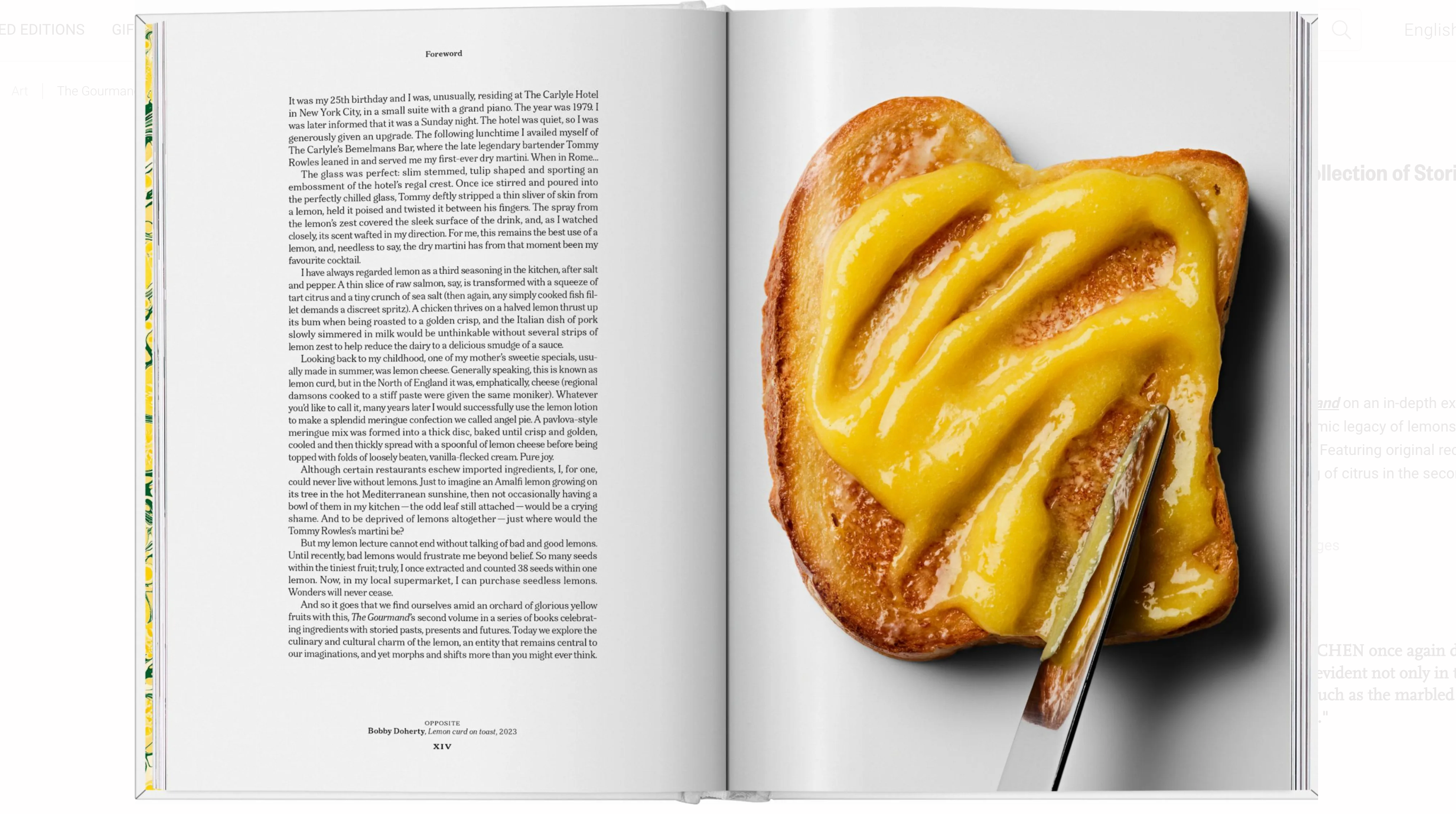 Gourmands Lemon: A Collection of Stories and Recipes