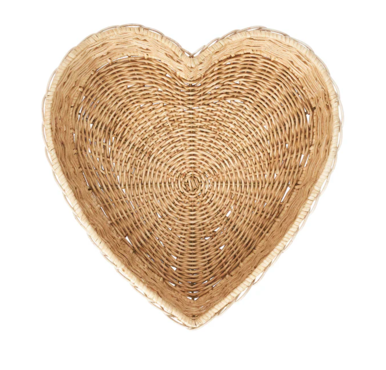 JULISKA Provence Rattan Heart Tray