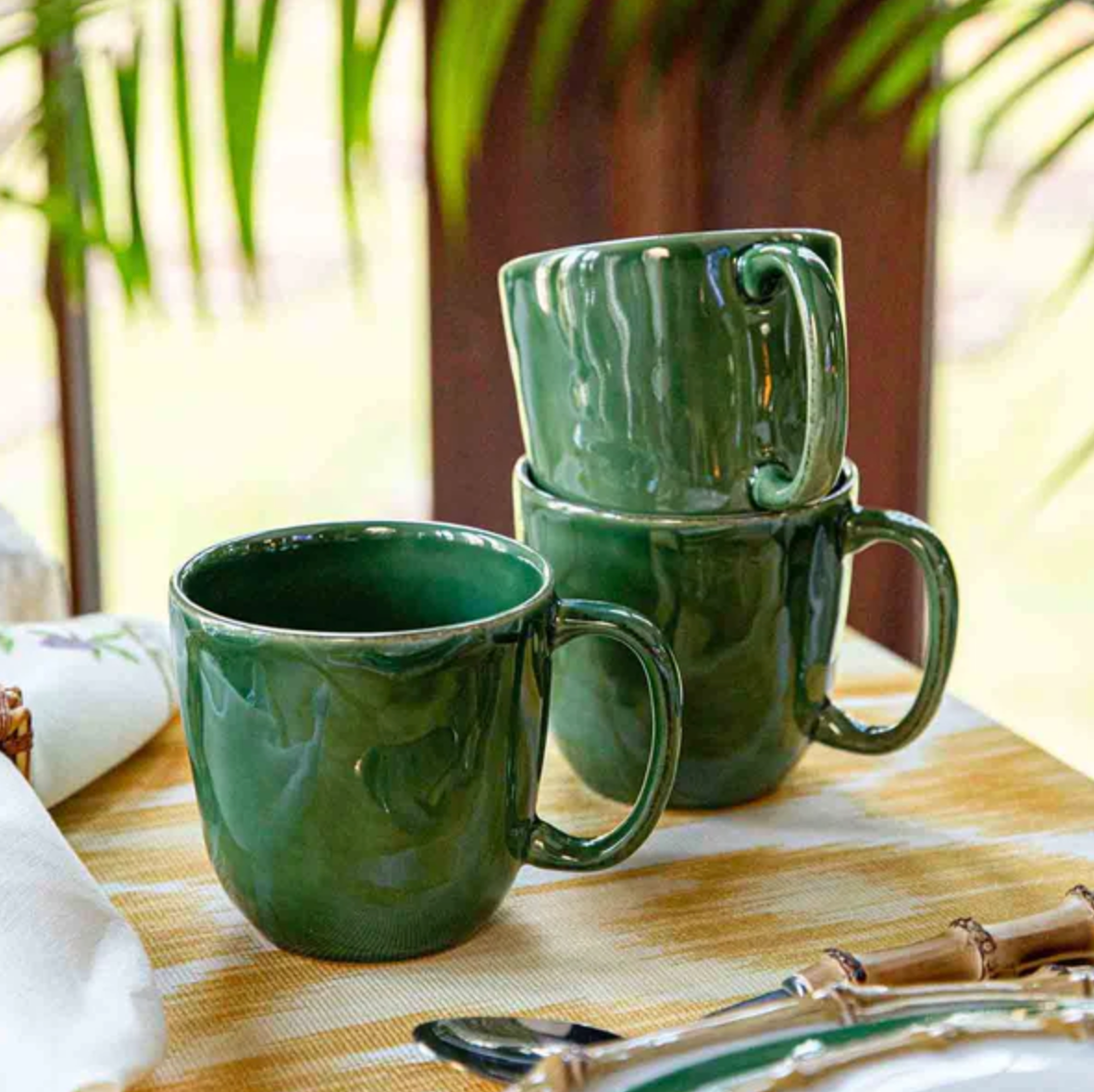JULISKA Puro Mug Basil -Set/4