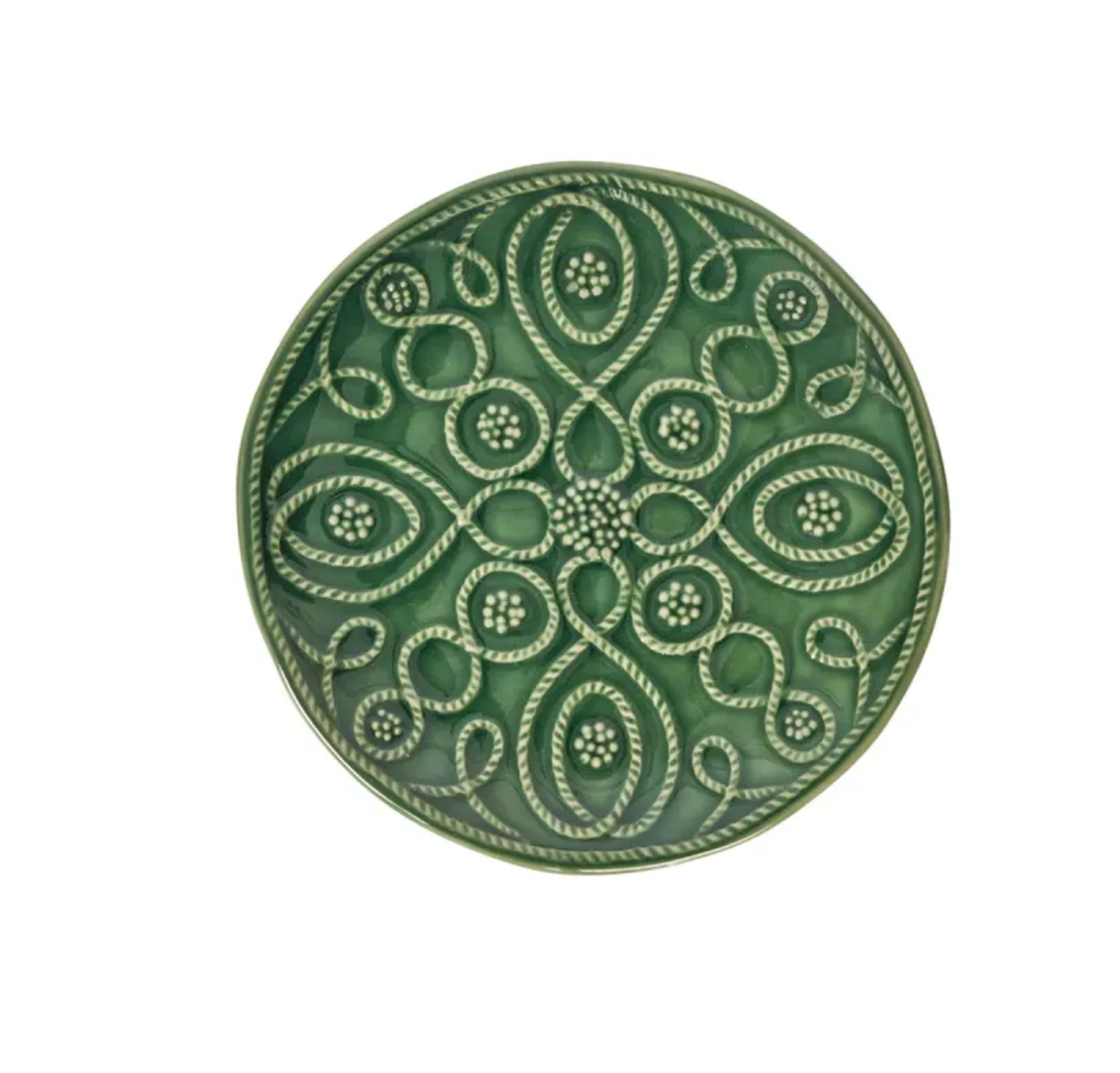 JULISKA Jardins Du Monde Side/Cocktail Plate Basil- Assorted Set/4