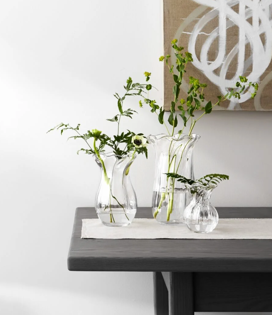 SIMON PEARCE Chelsea Optic Posy Vase