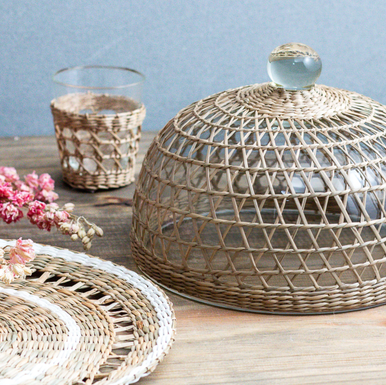 Seagrass Cage Cloche