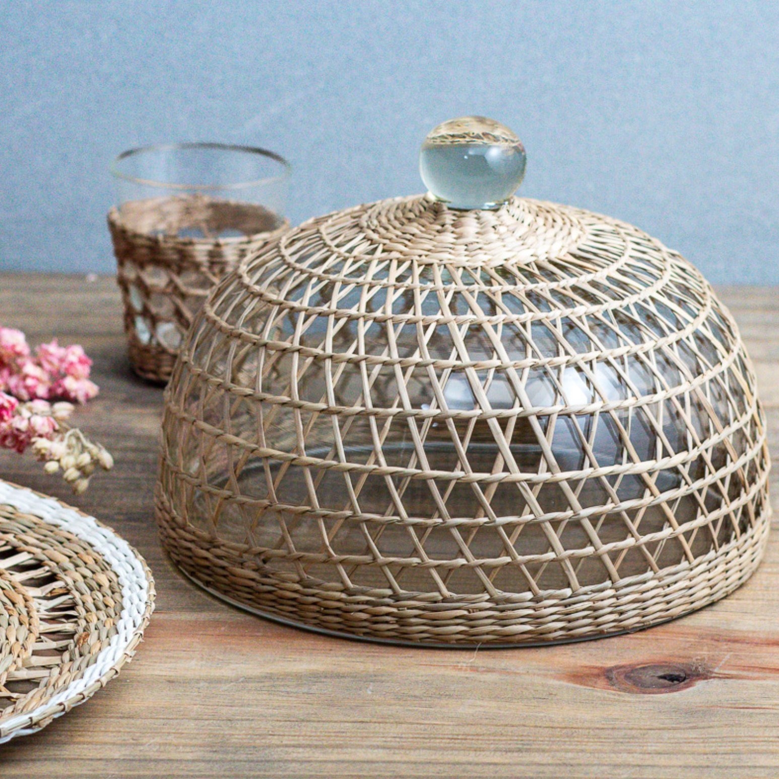 Seagrass Cage Cloche