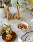 Wicker Weave Easter Bunnies-Set/2