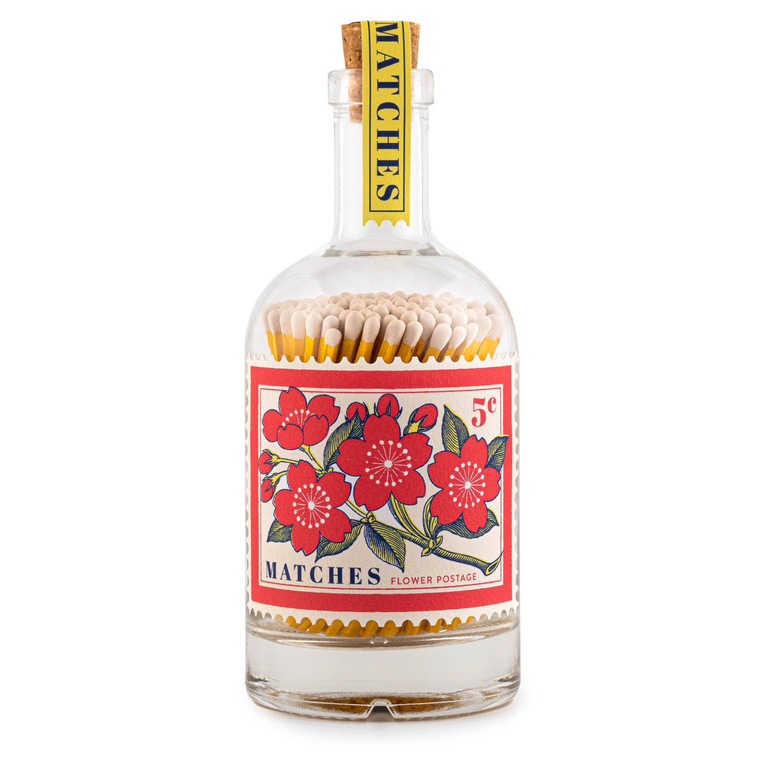 Flowers Bottle Luxury Matches