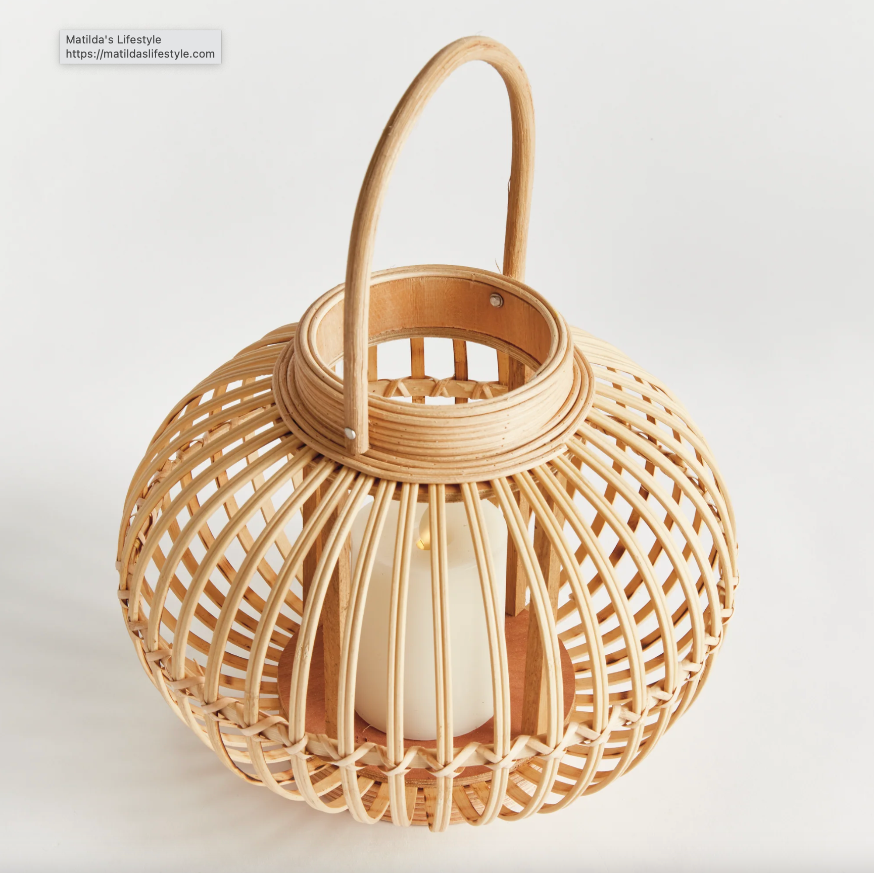 Kayden Round Lantern Small