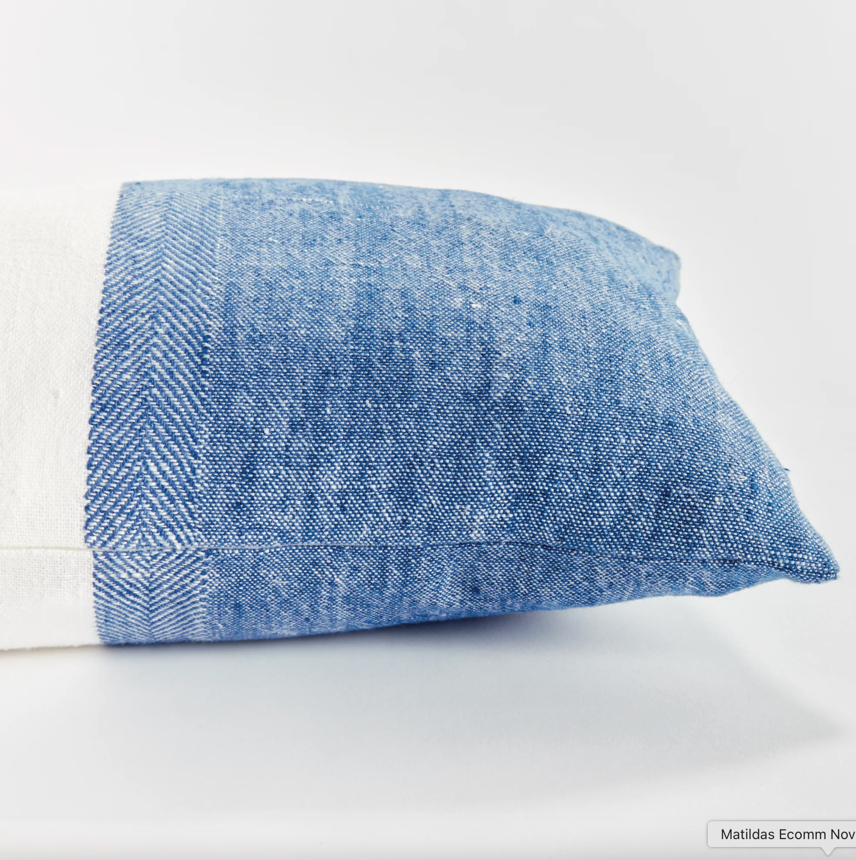 Jules European Linen Lumbar Pillow