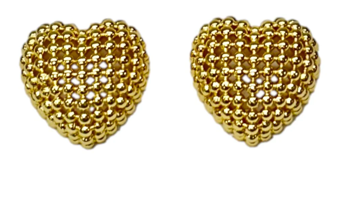 LISI LERCH Sally Heart Studs