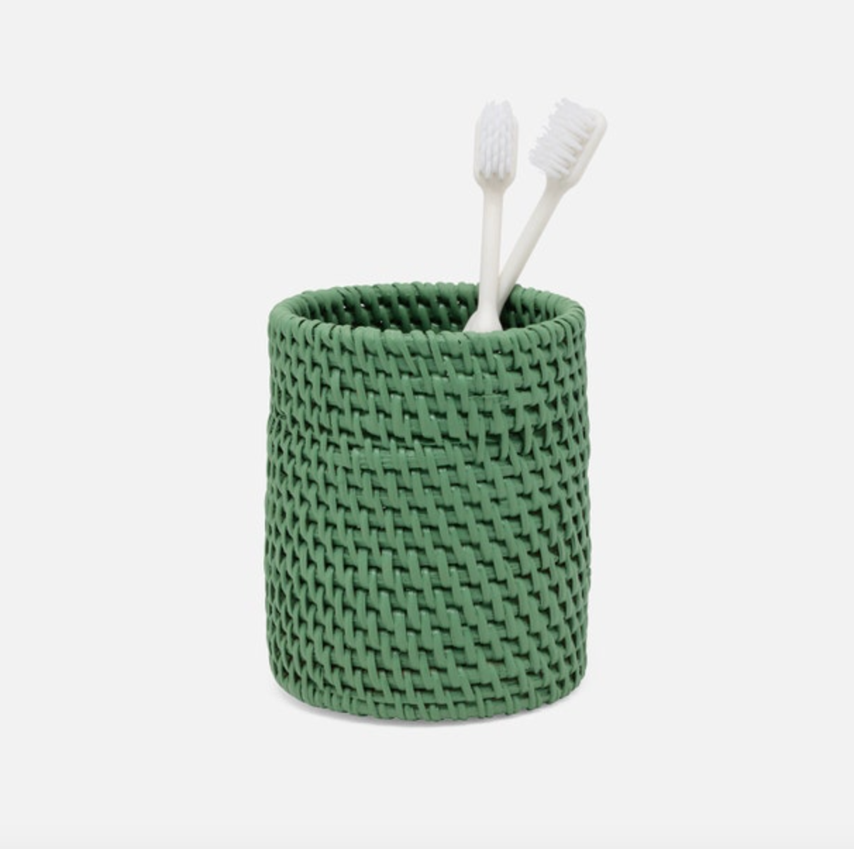 Dalton Brush Holder Moss Green