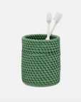 Dalton Brush Holder Moss Green