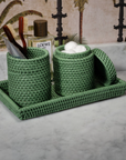 Dalton Nested Trays Moss Green- Set/2