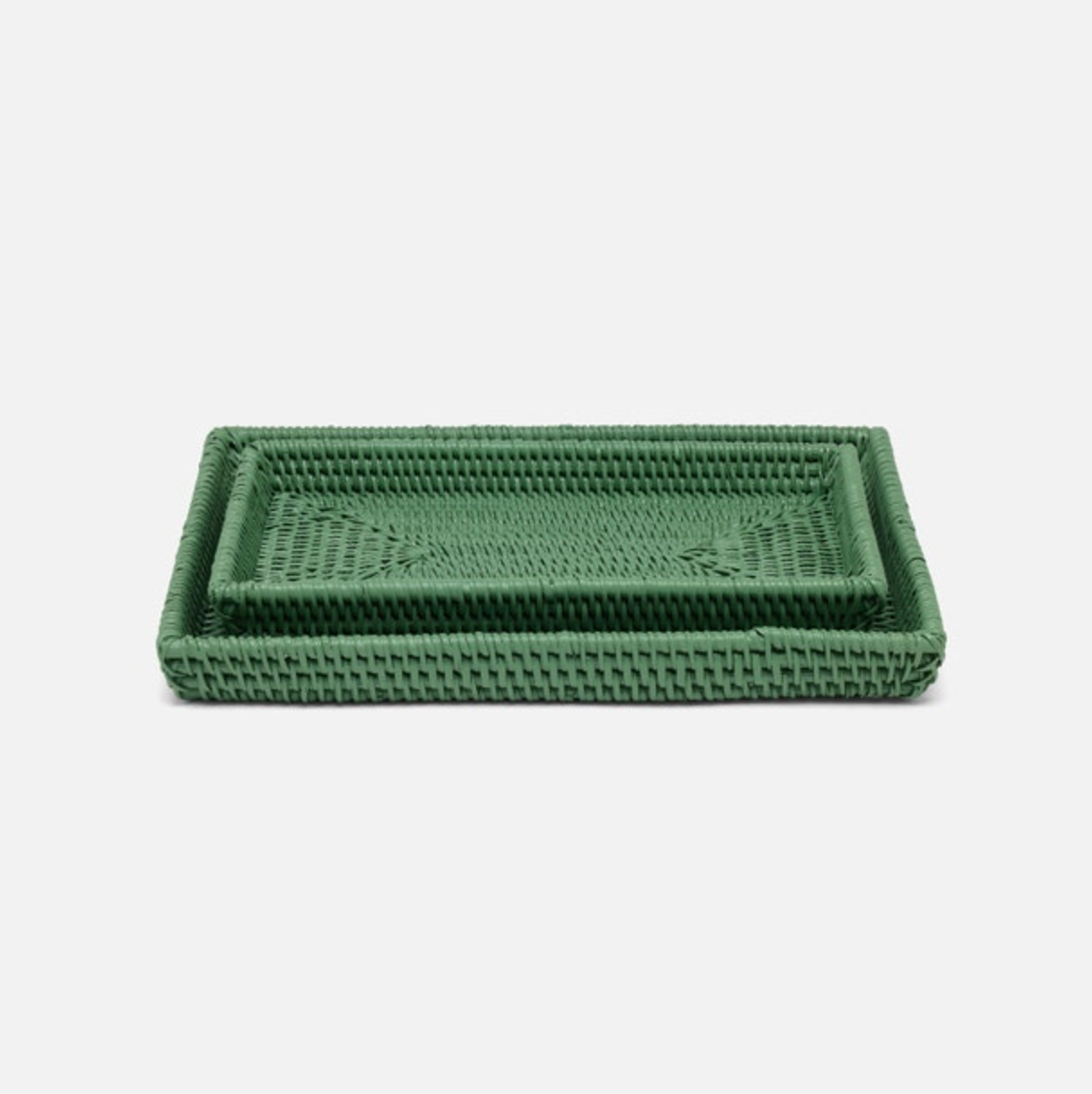 Dalton Nested Trays Moss Green- Set/2