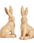 Rattan Weave Easter Bunnies-Set/2