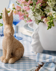 Rattan Weave Easter Bunnies-Set/2