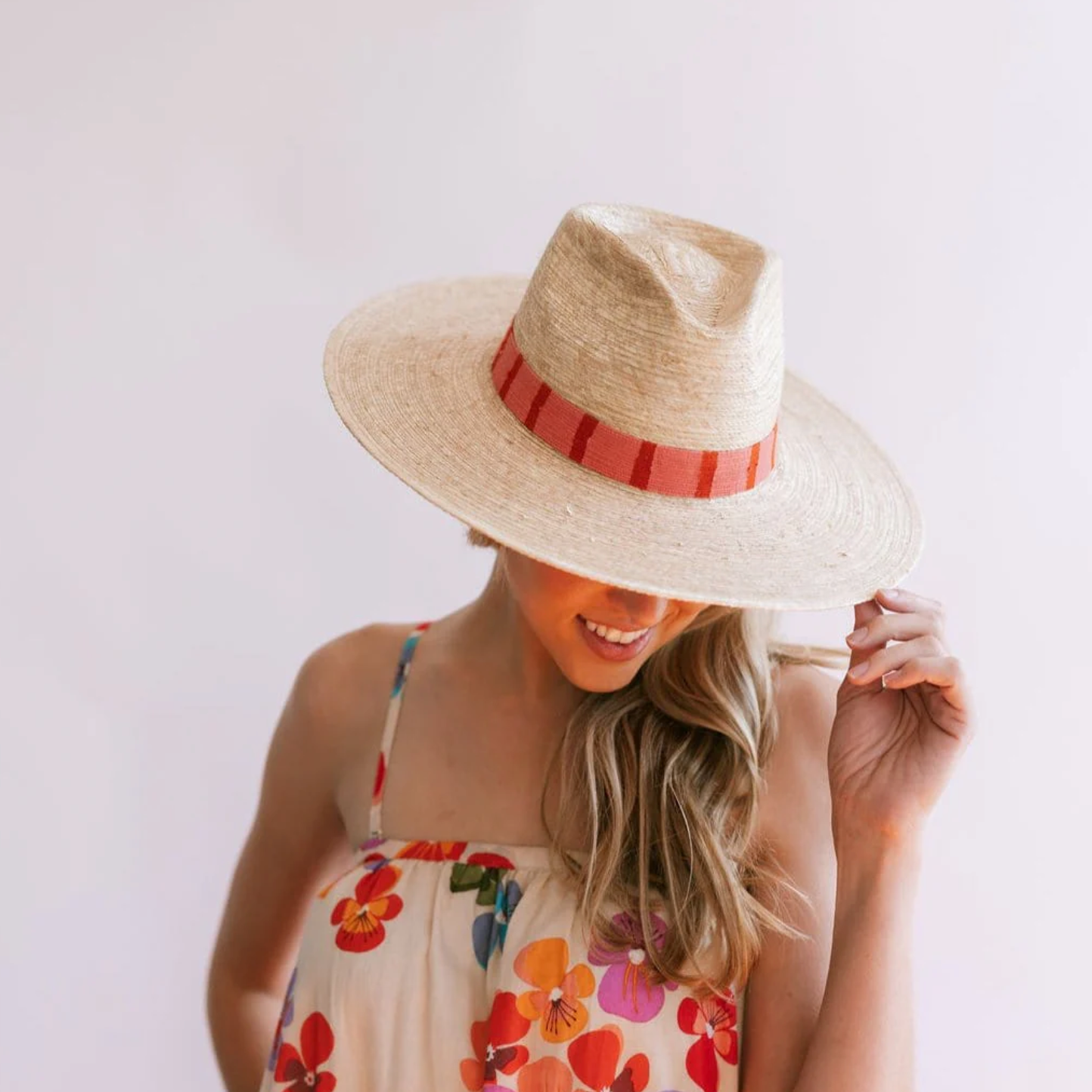 SUNSHINE TIENDA Ruthie Palm Hat