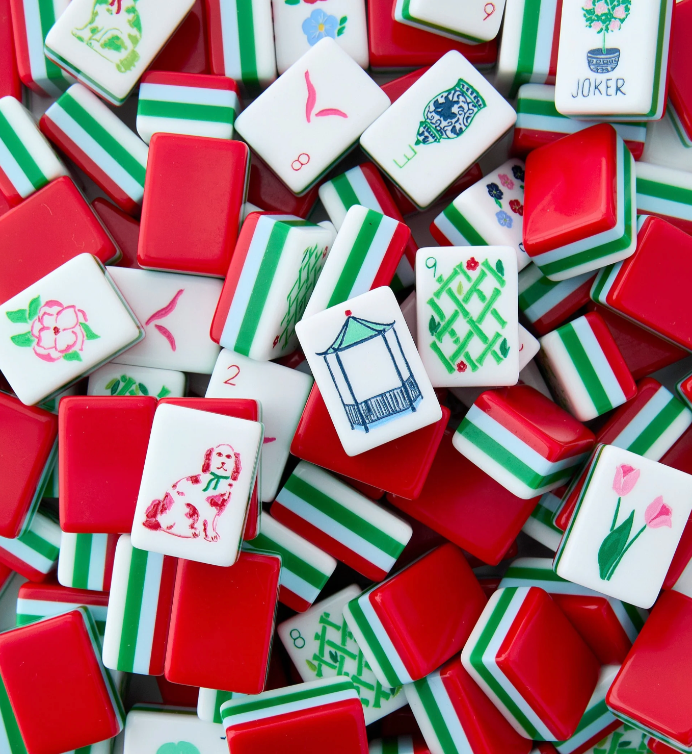 OH MY MAHJONG Nantucket Tiles