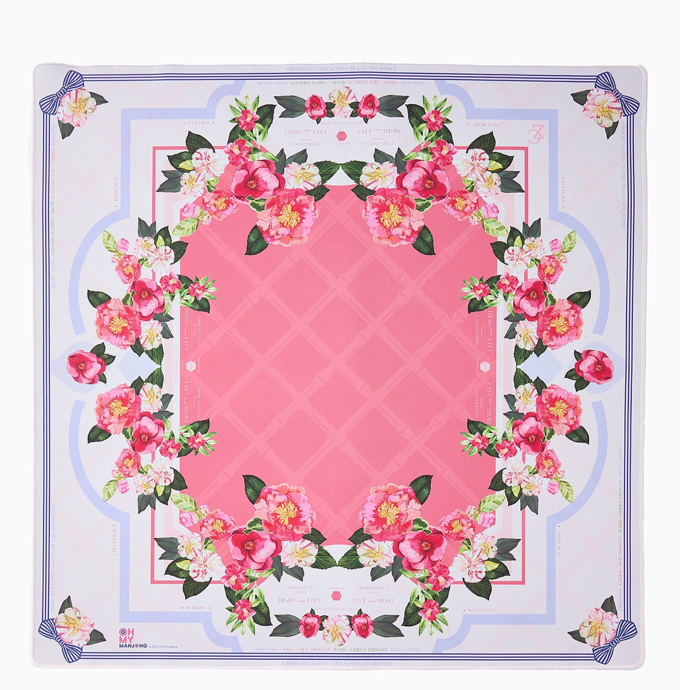 OH MY MAHJONG Camellia Mat