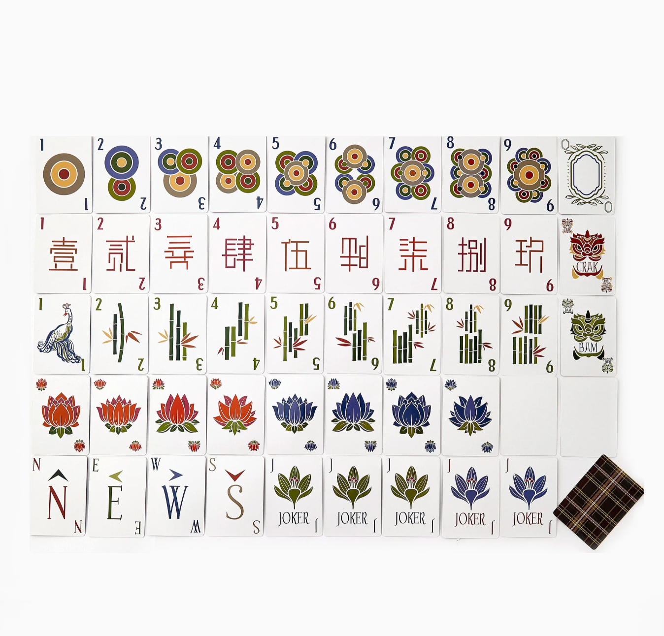 OH MY MAHJONG Heritage Playing Cards