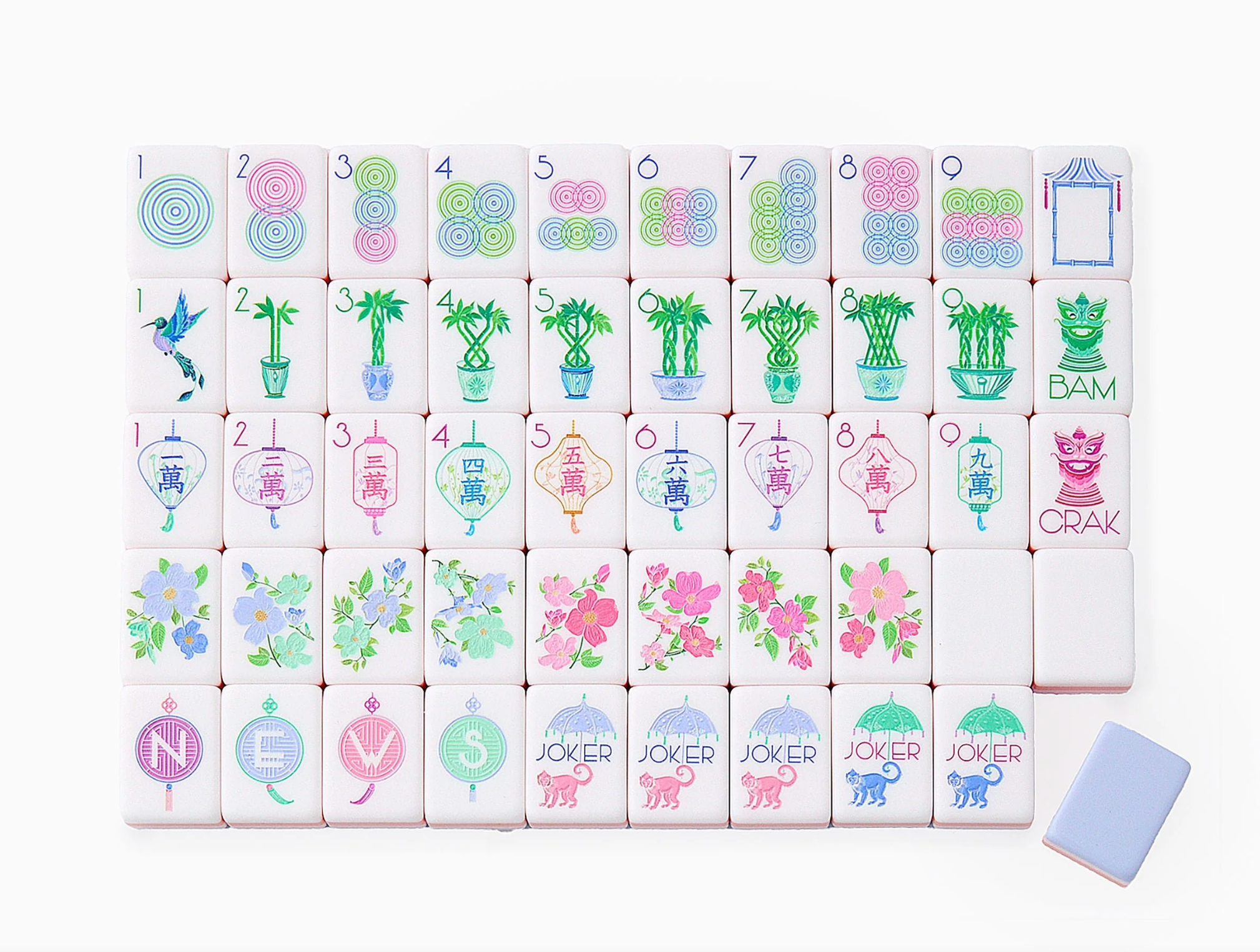 OH MY MAHJONG Luminaire Tiles