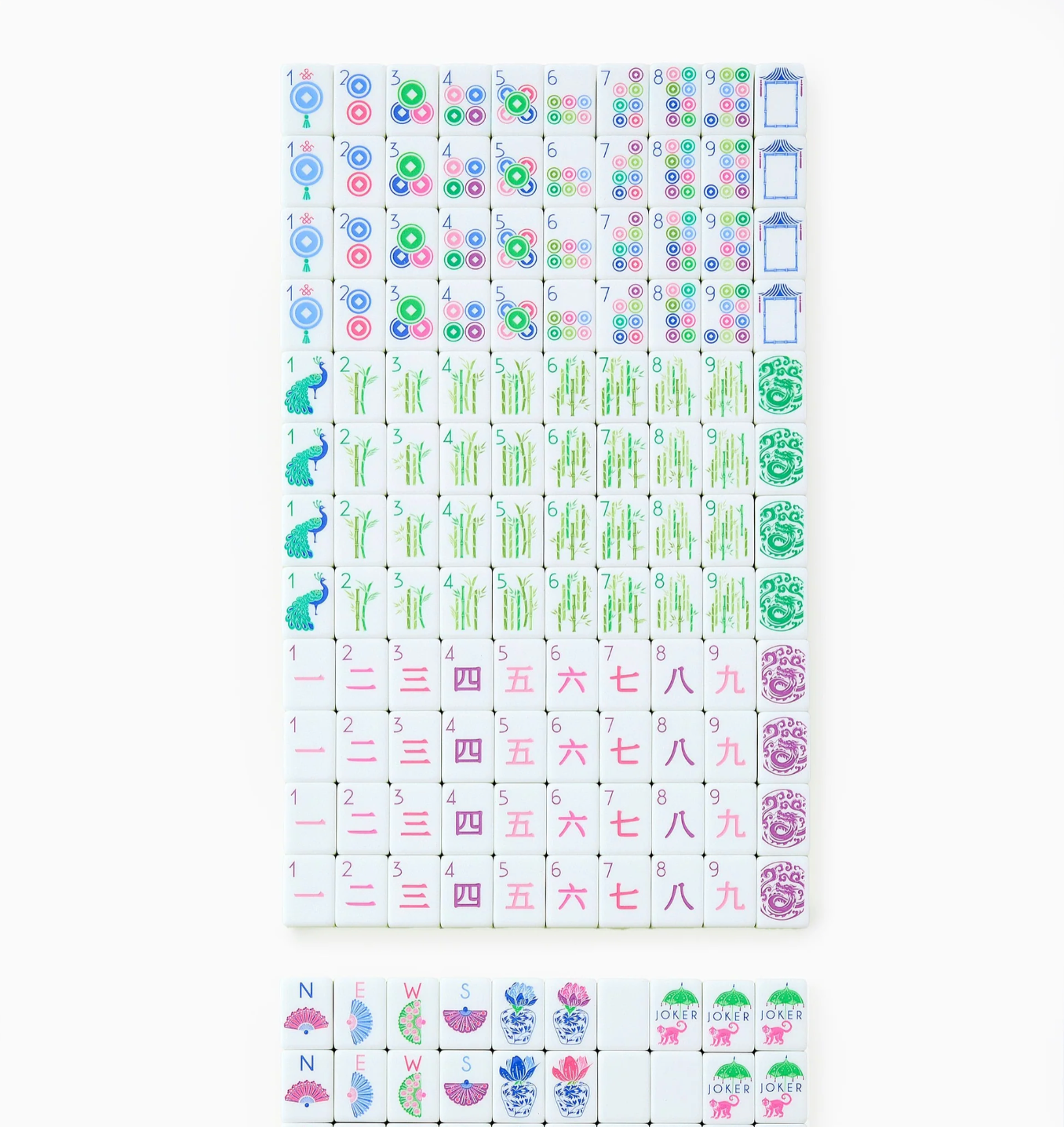 OH MY MAHJONG Limoncello Tiles