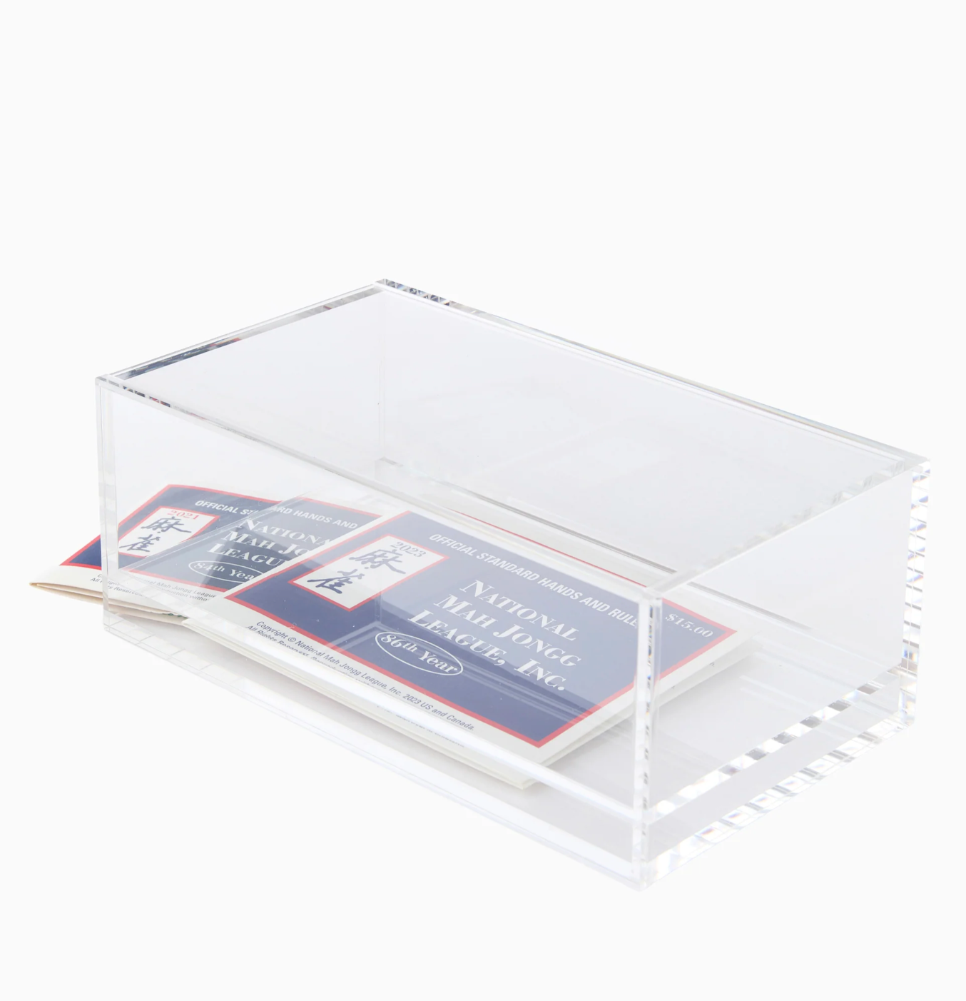 OH MY MAHJONG Acrylic Tile Storage Box