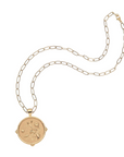 JANE WIN Grace Coin Pendant Necklace