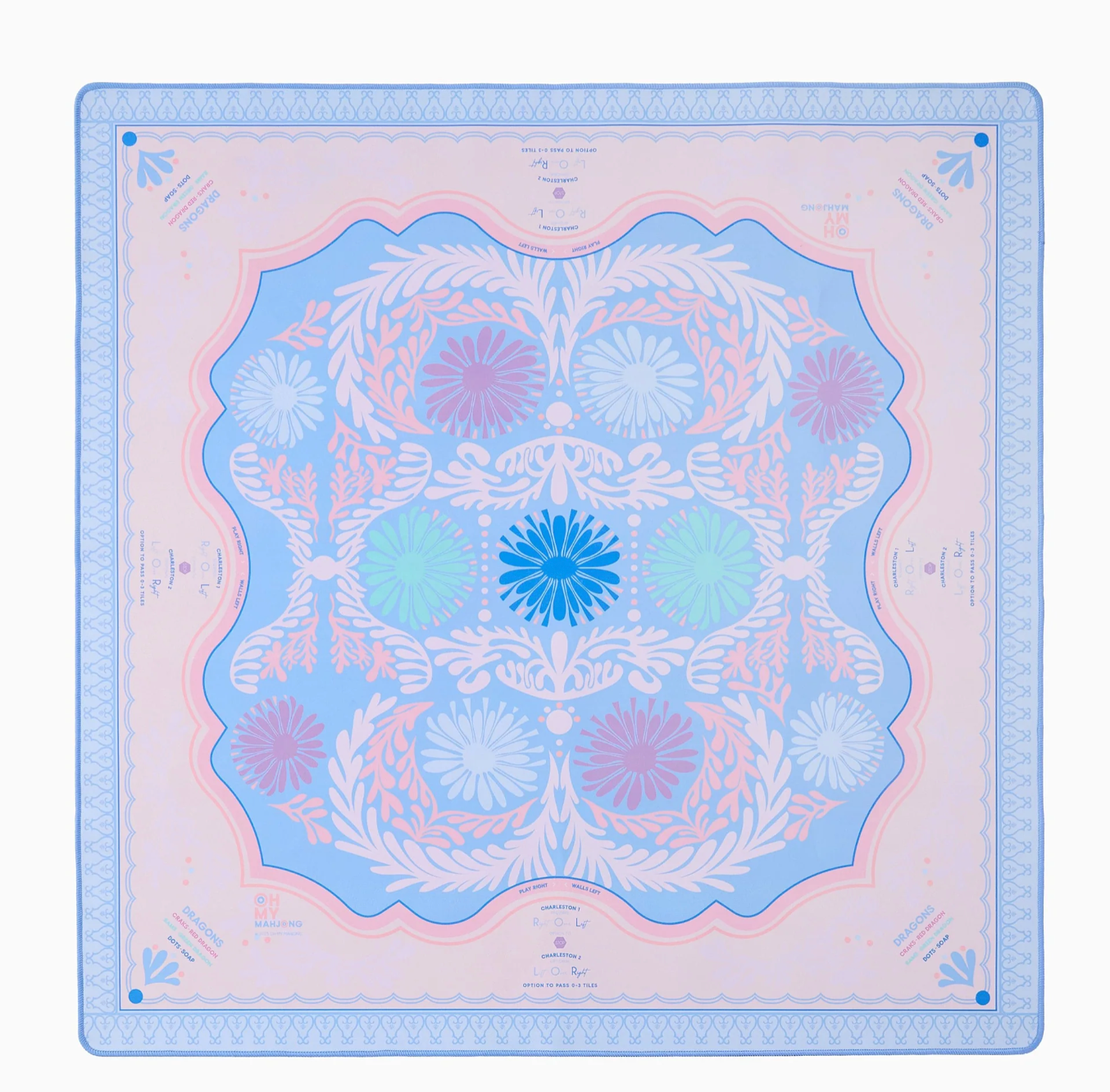 OH MY MAHJONG Peri-twinkle Mat