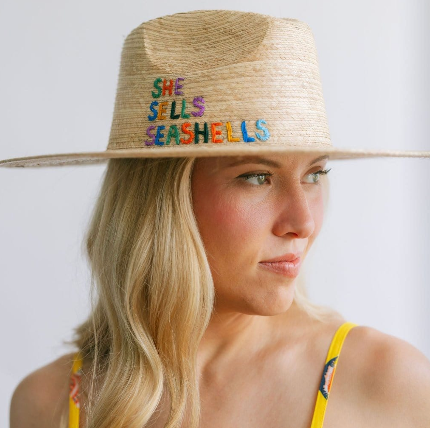 SUNSHINE TIENDA She Sells Seashells Hat