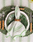 JULISKA Straw Loop Oval Placemat Seagrass-Set/4