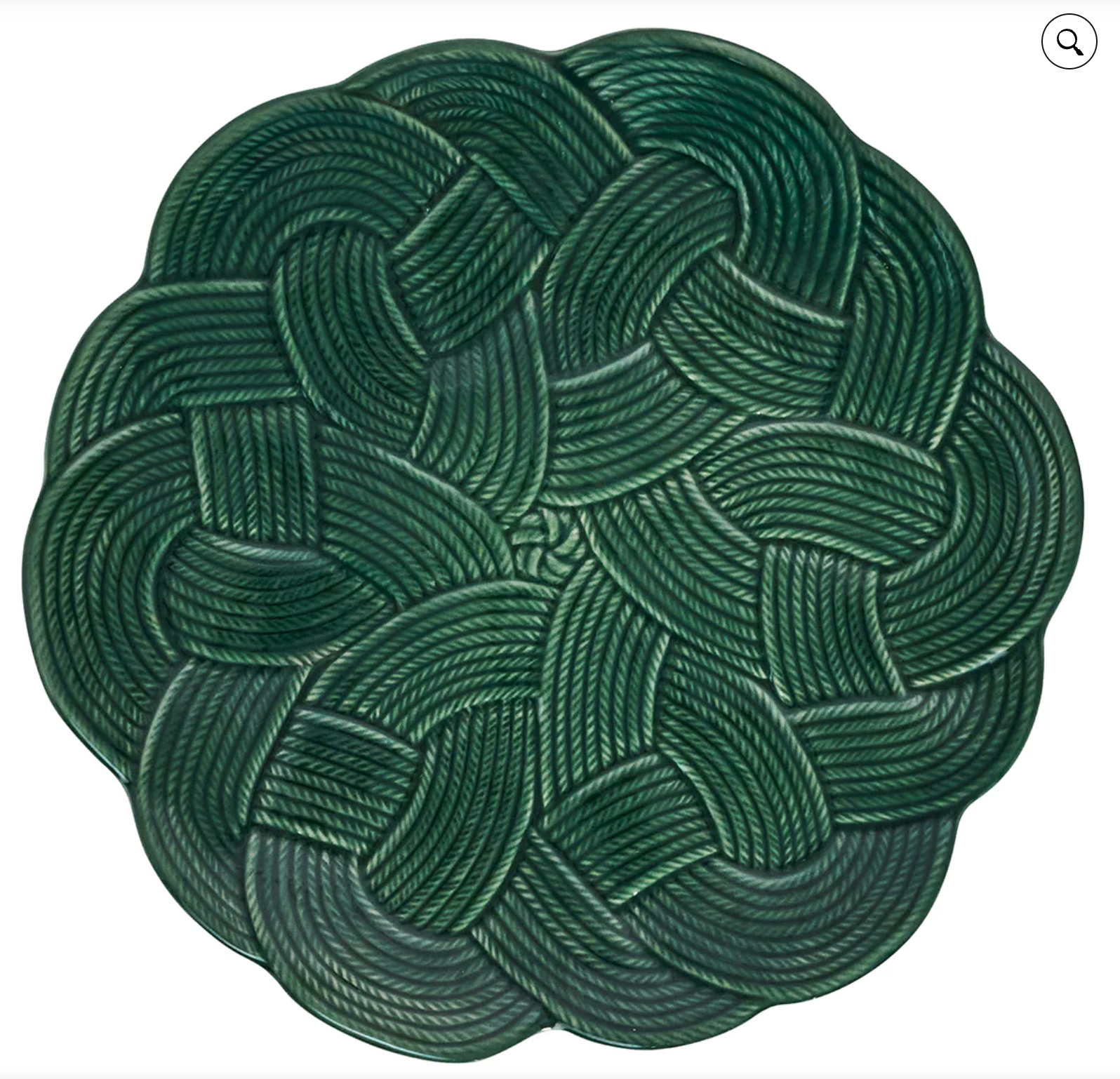 JULISKA Le Panier Mystic Knot Charger/Platter Basil