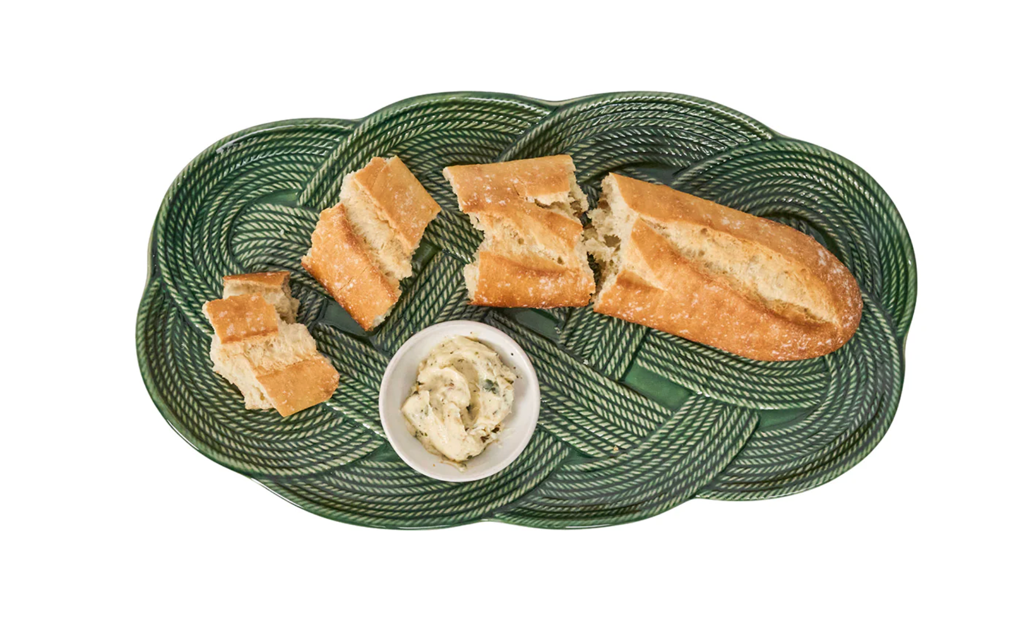 JULISKA Le Panier Mystic Knot Hostess Tray Basil
