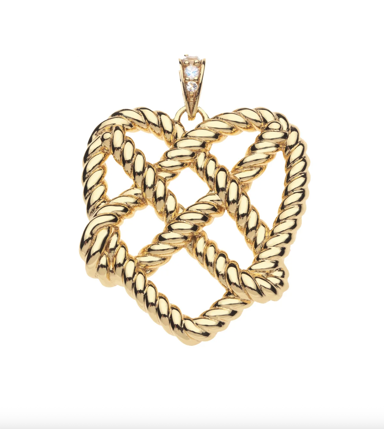 JANE WIN Love In A Knot Pendant