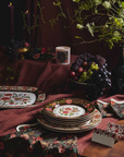 RIFLE PAPER CO. Gracie Porcelain Dinner Plate Set