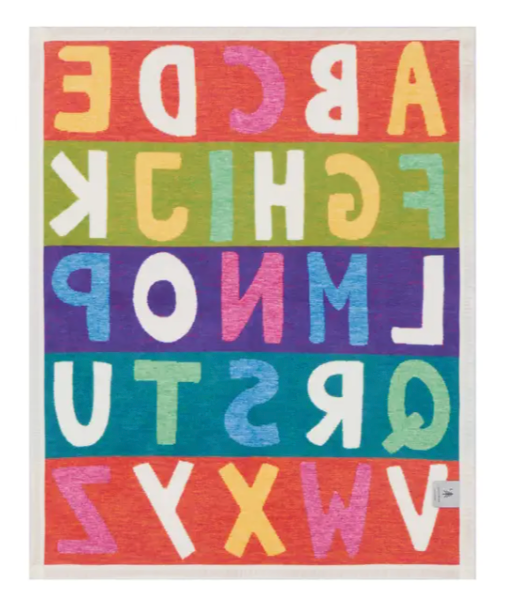CHAPPY WRAP Abc Blanket