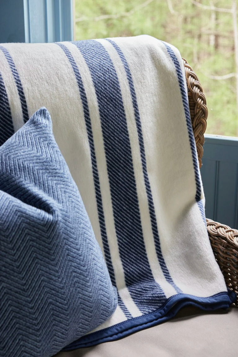 CHAPPY WRAP Dockside Stripe Navy Original