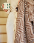 CHAPPY WRAP Harborview Herringbone Chocolate Original