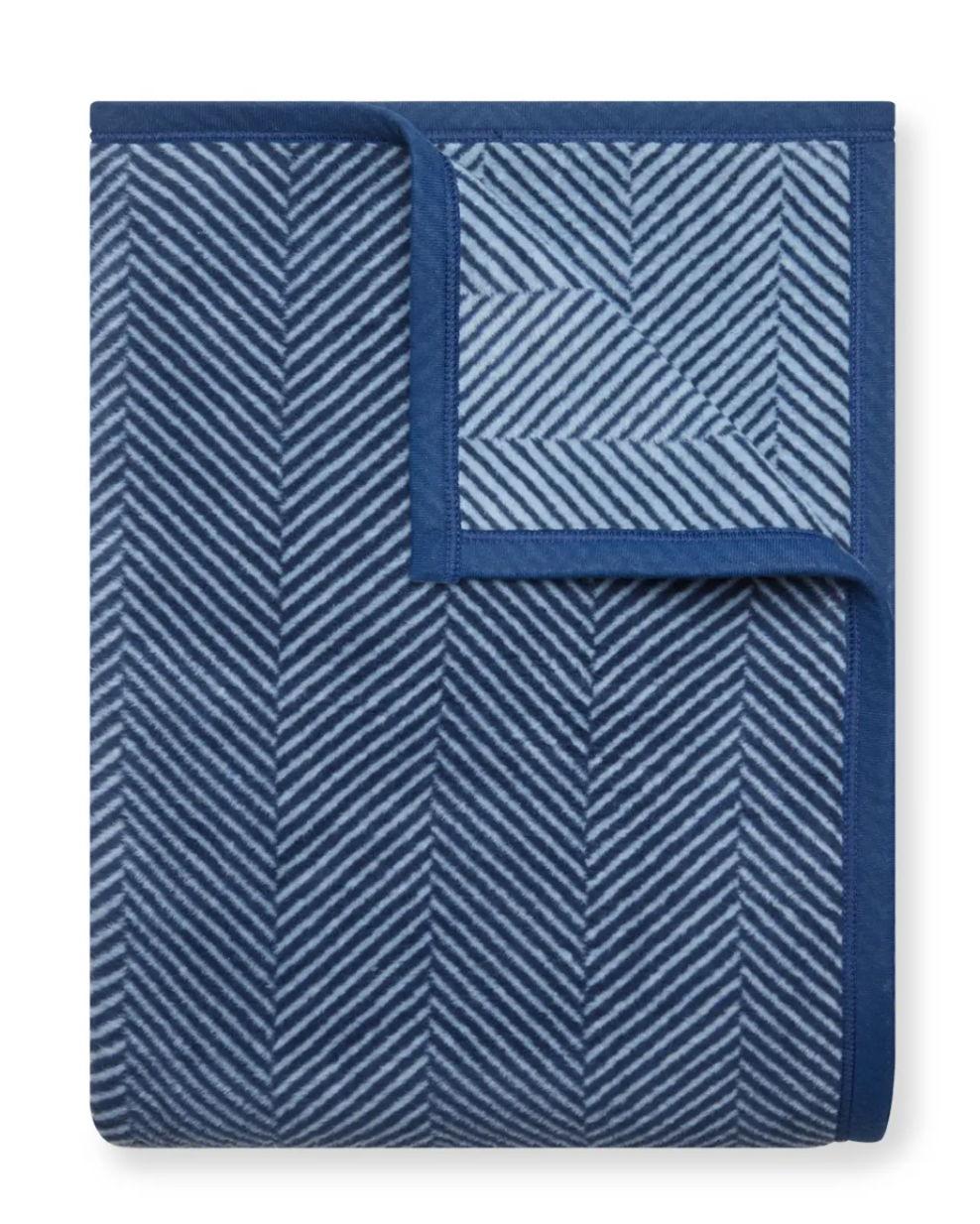 CHAPPY WRAP Harborview Herringbone Navy Original