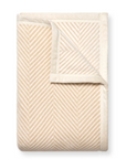 CHAPPY WRAP Herringbone Cream Midi