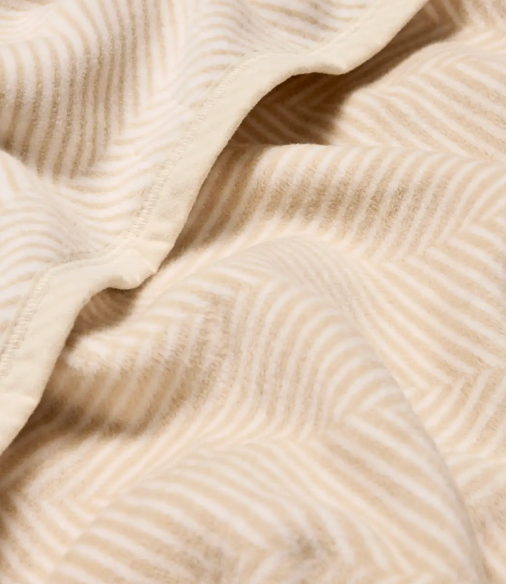 CHAPPY WRAP Herringbone Cream Midi