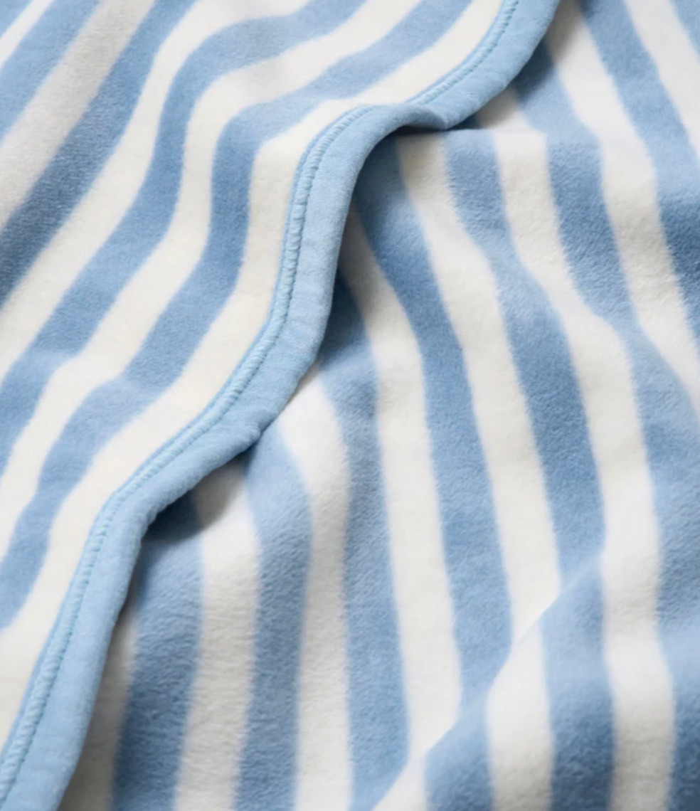 CHAPPY WRAP Sideline Stripe Bluebell Midi