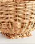 Charleston Rattan Footed Bowl Small