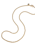 JANE WIN Gold Bead Double Wrap Necklace